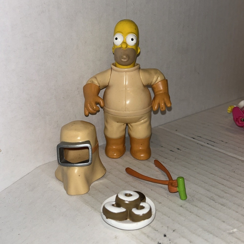 Radioactive Homer Simpson Power Plant Simpsons WOS Interactive Figure Complete